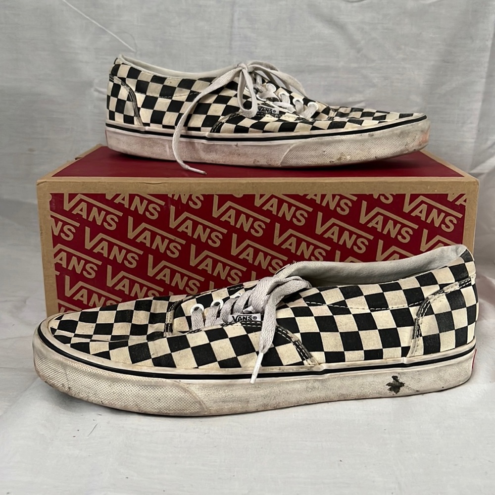 Checkered vans